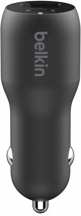 Автомобильное зарядное устройство Belkin Boost Charge (F7U100btBLK) USB-C/USB-A (Black) купить в интернет-магазине icover