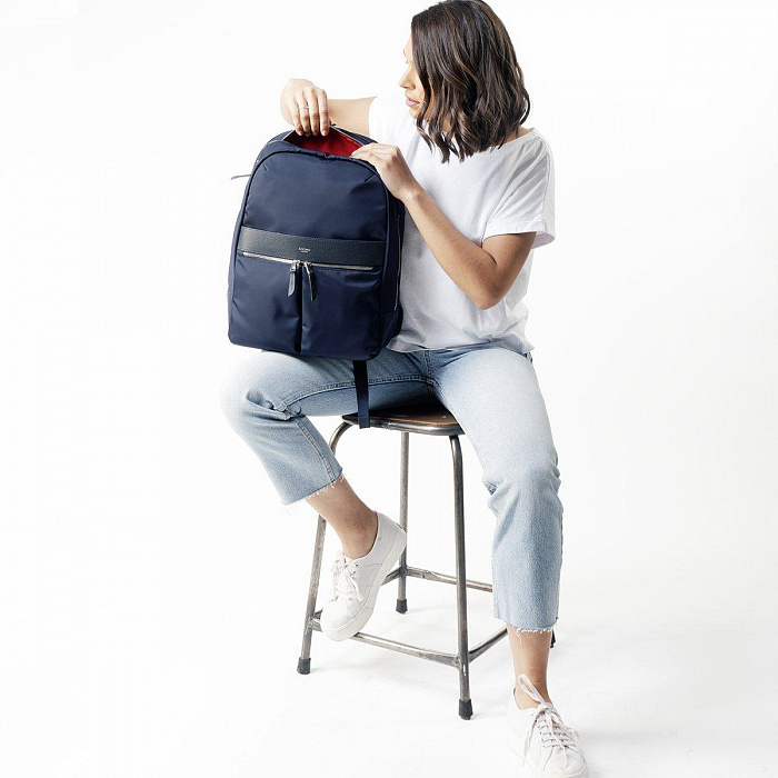 Рюкзак Knomo Beaufort (119-410-DNV) для ноутбука 15.6" (Dark Navy) купить в интернет-магазине icover