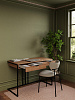 Стол письменный RIDBERG KENTUCKY (Oak/Black) купить в интернет-магазине icover