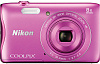 Фотоаппарат Nikon Coolpix S3700 (Pink) купить в интернет-магазине icover