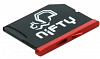 Nifty minidrive Air 13" 2Gb - переходник для карт microSD (Red) купить в интернет-магазине icover