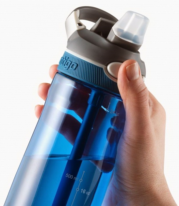 Бутылка для воды Contigo Ashland contigo0455 (Blue) купить в интернет-магазине icover
