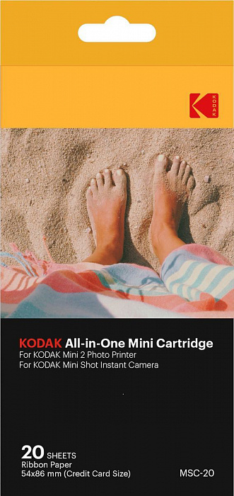 Картридж Kodak All-In-One для Mini Shot/Mini 2 (KODMC20) купить в интернет-магазине icover