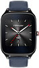 Смарт-часы Asus ZenWatch 2 (WI501Q(BQC)-2LBLU0014) Sparrow + Leather Strap Blue купить в интернет-магазине icover