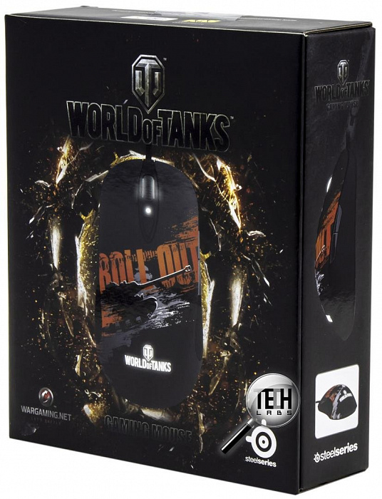SteelSeries Sensei RAW (62162) - проводная мышь (World of Tanks) купить в интернет-магазине icover