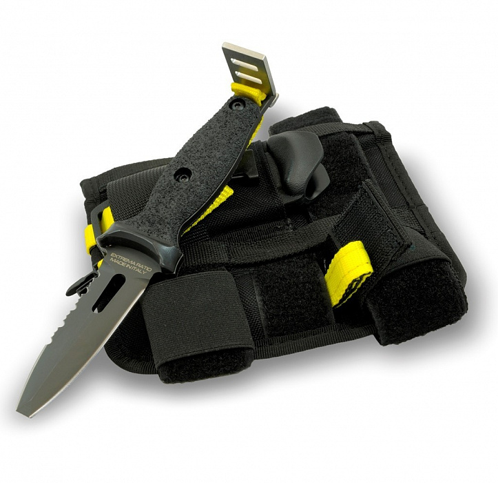 Extrema Ratio Dicok Diving Compact (EX/320DICOK) - нож с фиксированным клинком (Black) купить в интернет-магазине icover