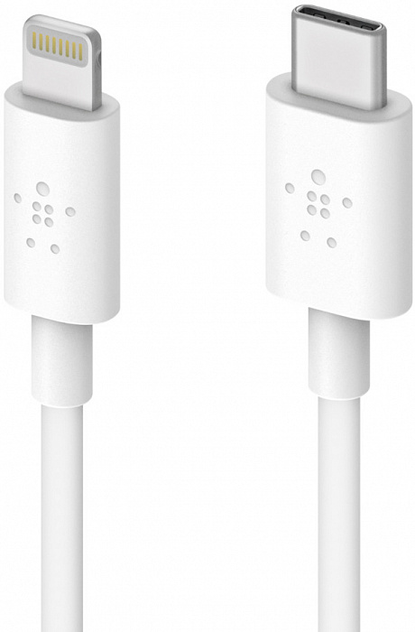 Кабель для iPod, iPhone, iPad Belkin Boost Charge USB-C/Lightning 1.2m F8J239bt04-WHT (White) купить в интернет-магазине icover