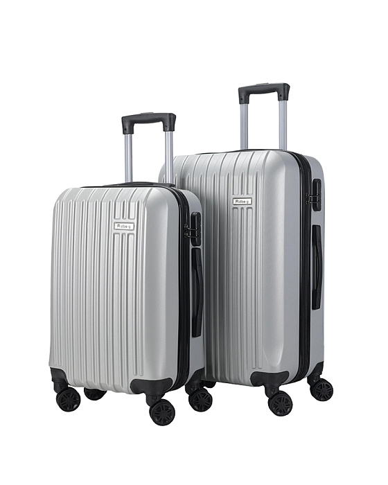 Комплект чемоданов Ridberg Discover M+S (Grey) купить в интернет-магазине icover