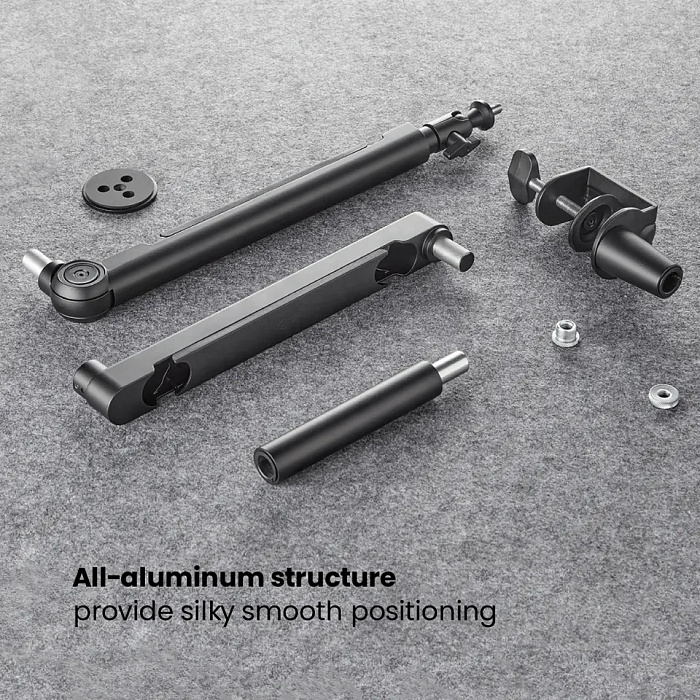 Микрофонная стойка Ridberg Twist boom arm MDS13-2 (Black) купить в интернет-магазине icover