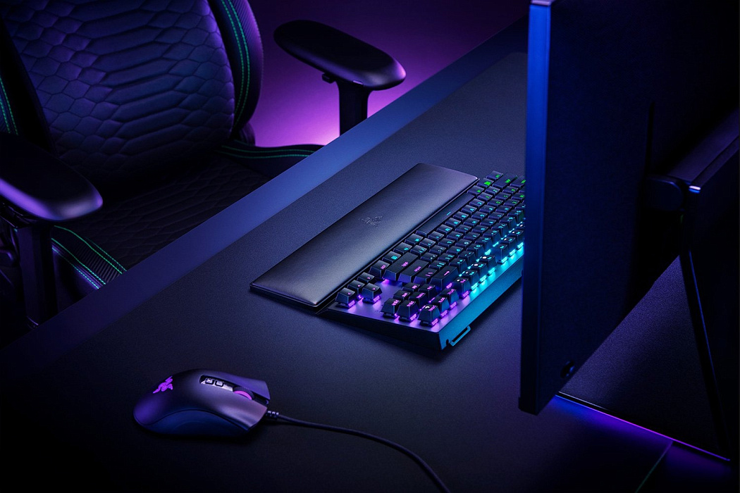 Подставка под запястье Razer Ergonomic Wrist Rest for Tenkeyless Keyboards RC21-01710100-R3M1 (Black) купить в интернет-магазине icover