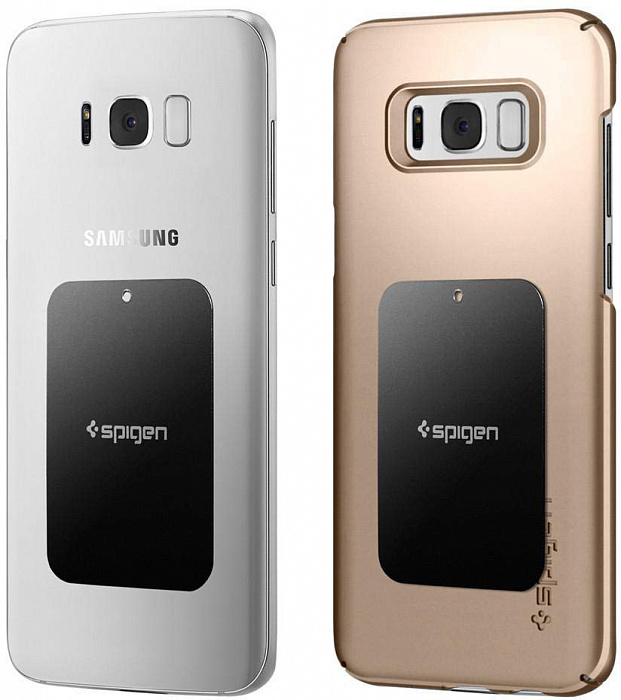 Держатель Spigen Kuel QS11 Air Vent Magnetic Car Mount (000CG20879) для смартфонов (Black) купить в интернет-магазине icover