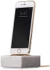Док-станция Native Union Dock+ Marble Edition (DOCK+-IP-MB-WHT) для iPhone/iPod (White Marble) купить в интернет-магазине icover