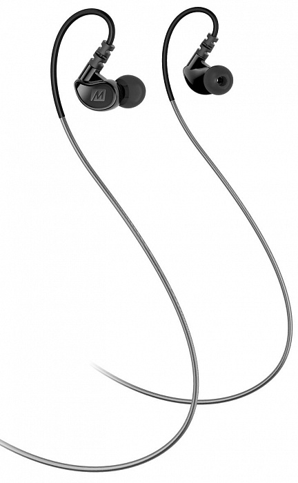 Спортивные наушники MEE Audio M6 2nd Gen (M6G2-BK) с микрофоном (Black) купить в интернет-магазине icover