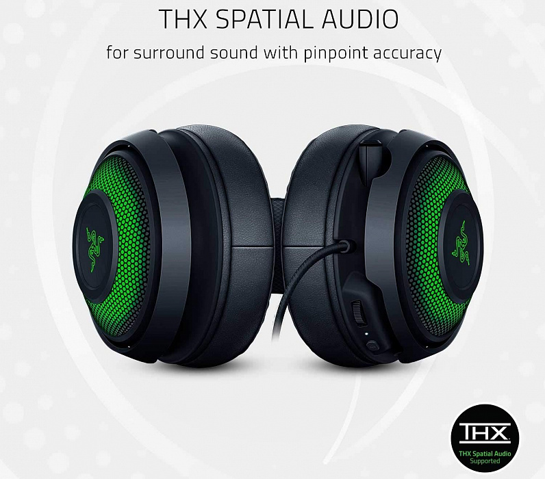 Игровая гарнитура Razer Kraken Ultimate RZ04-03180100-R3M1 (Black) купить в интернет-магазине icover