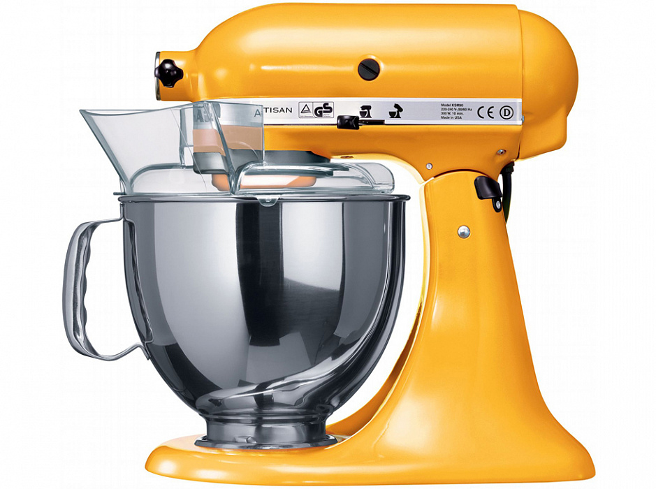 Планетарный миксер KitchenAid Artisan 5KSM150PSEYP (Tournesol) купить в интернет-магазине icover