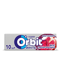 Жевательная резинка Orbit White Гранат-малина, без сахара (30 х 13,6 г) купить в интернет-магазине icover