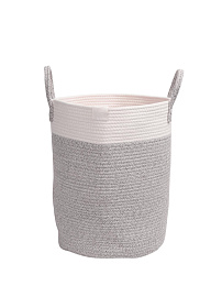 Тканевая корзина Ridberg 35*45 (White/Grey) купить в интернет-магазине icover