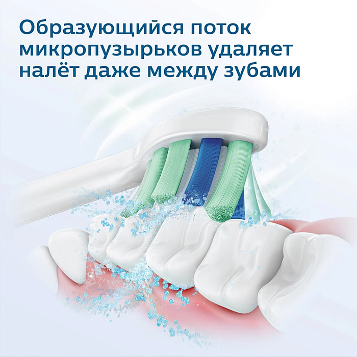 Электрическая звуковая зубная щетка Philips Sonicare 2100 HX3651/12 (Blue) купить в интернет-магазине icover