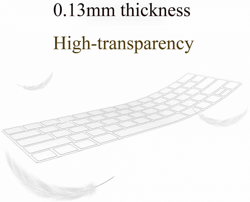 Накладка на клавиатуру Wiwu Keyboard Protector USA для MacBook Pro 16 (Clear) купить в интернет-магазине icover