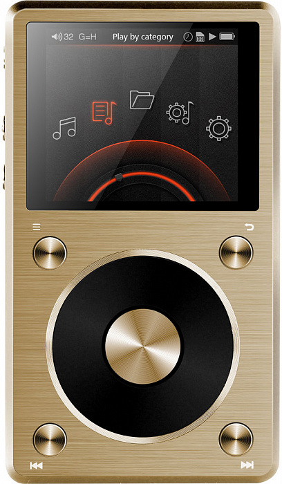 Fiio X5 II - цифровой плеер (Gold) купить в интернет-магазине icover