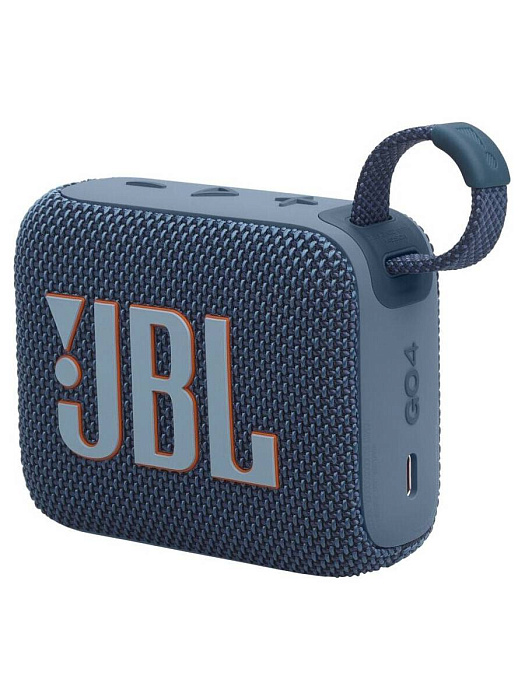 Портативная колонка JBL Go 4 (Blue) купить в интернет-магазине icover