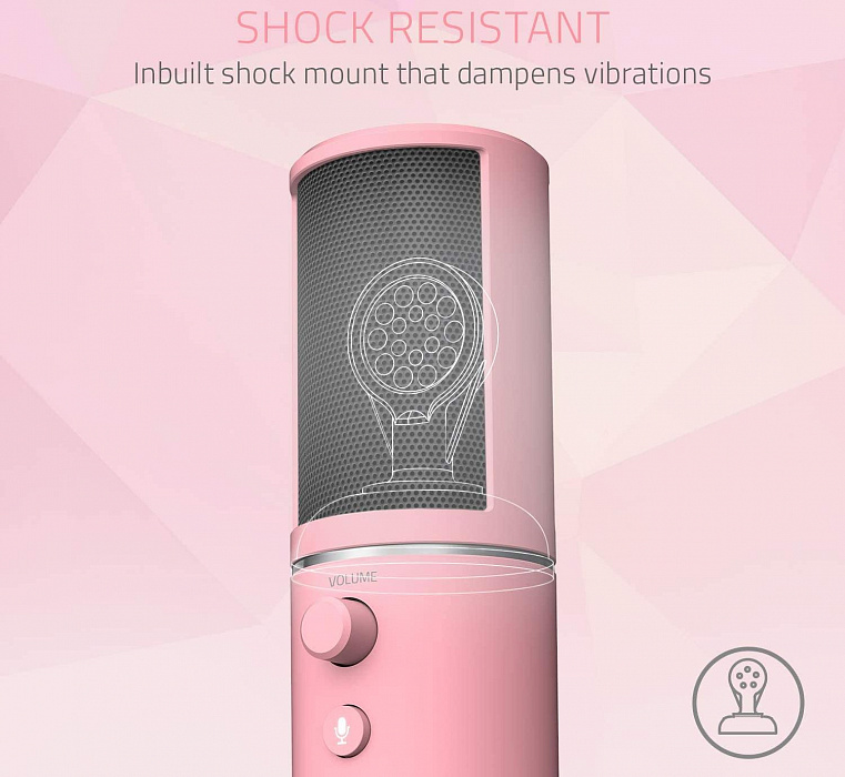 Микрофон Razer Seiren X (Quartz) купить в интернет-магазине icover