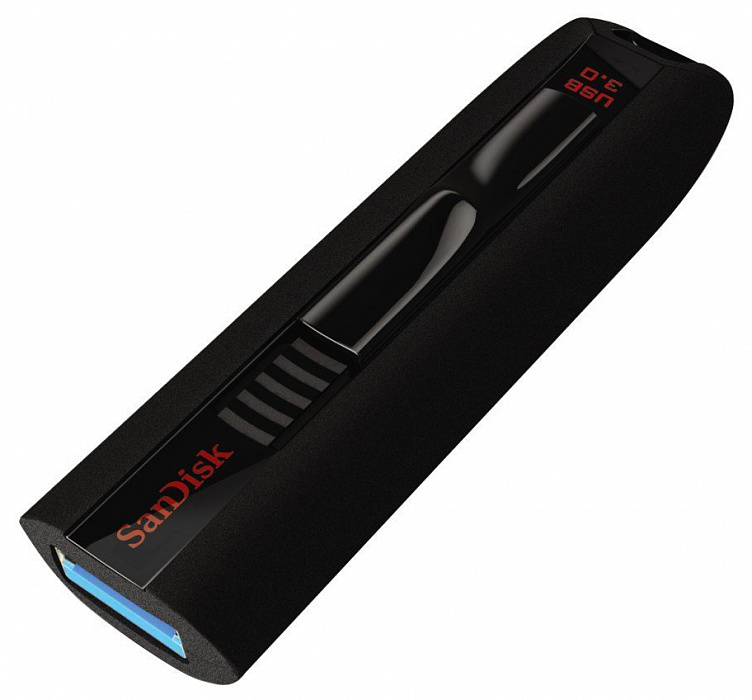 SanDisk Extreme USB 3.0 64GB (SDCZ80-064G-G46) - флеш-накопитель (Black) купить в интернет-магазине icover