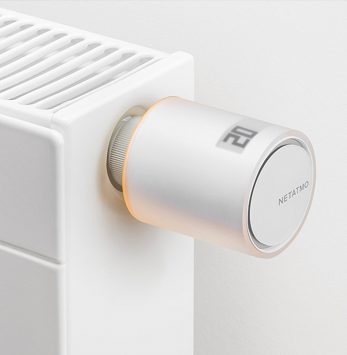 Умные радиаторные клапаны Netatmo Smart Radiator Valves (White) купить в интернет-магазине icover