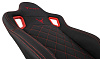 Игровое кресло Бюрократ Knight Titan (Black/Red) купить в интернет-магазине icover