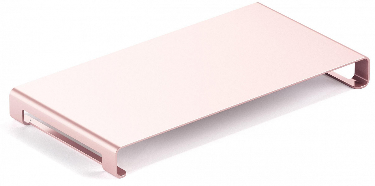 Подставка для монитора Satechi Universal Aluminum Unibody ST-ASMSR (Rose Gold) купить в интернет-магазине icover