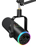 Динамический микрофон Fifine AmpliGame K688X-T (Black) купить в интернет-магазине icover