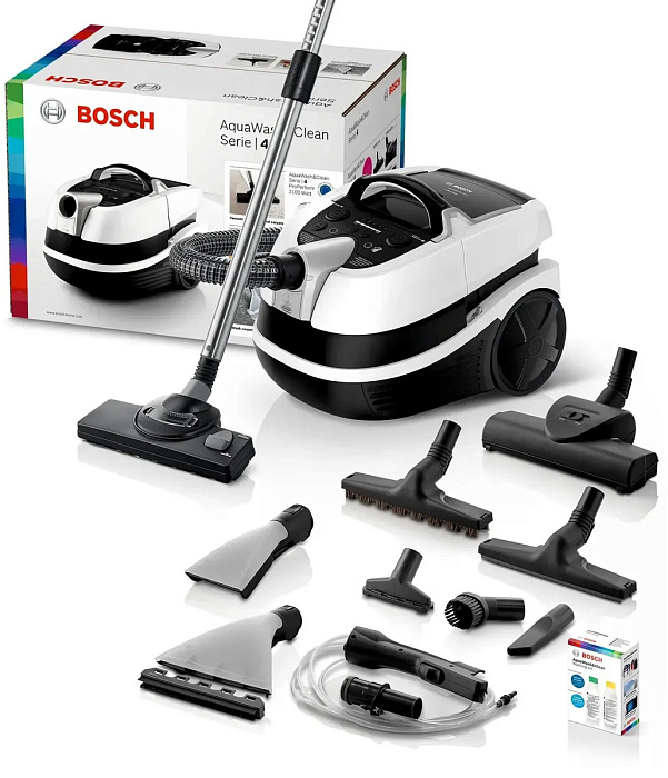 Моющий пылесос BOSCH BWD421PRO 2100 Вт (White) купить в интернет-магазине icover