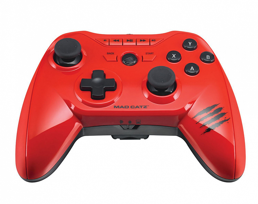 Mad Catz C.T.R.L.R - беспроводной геймпад для Android-устройств и ПК (Gloss Red) купить в интернет-магазине icover