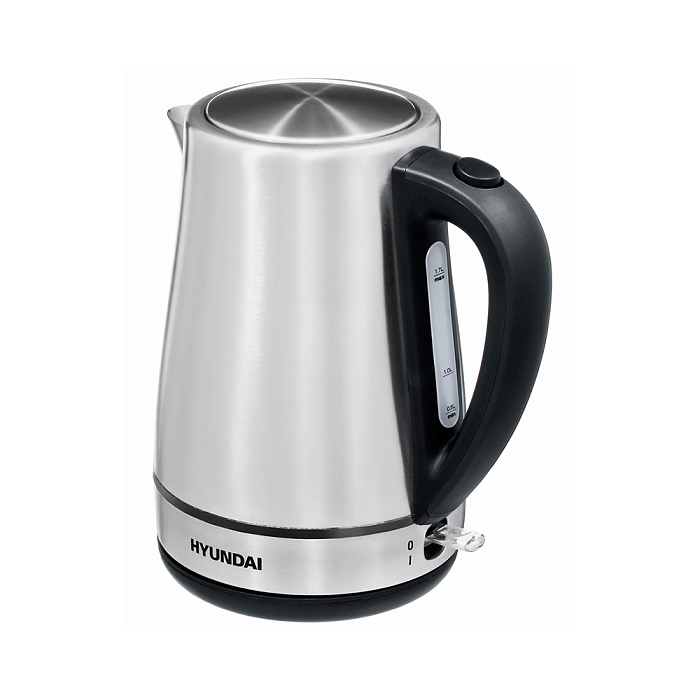 Чайник электрический Hyundai HYK-S3020 1.7л. 2200Вт (Silver/Black) купить в интернет-магазине icover