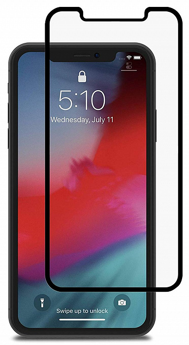Защитное стекло Moshi IonGlass Privacy (99MO115001) для iPhone XR (Black) купить в интернет-магазине icover
