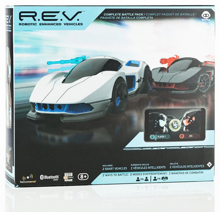 Набор радиоуправляемых машин WowWee R.E.V. 420 (Black/White) купить в интернет-магазине icover