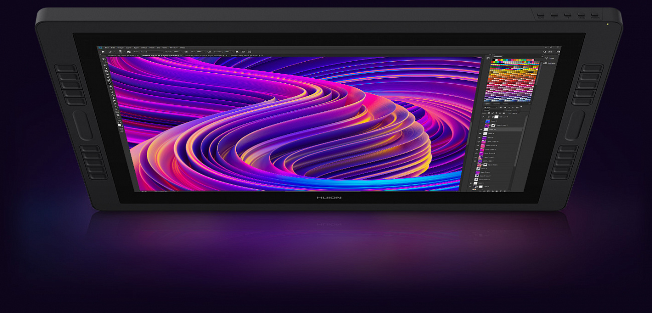 Сенсорный монитор Huion Kamvas Pro 24 (Black) купить в интернет-магазине icover