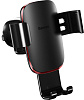 Автомобильный держатель Baseus Metal Age Gravity Car Mount для смартфонов до 6" (Black) купить в интернет-магазине icover