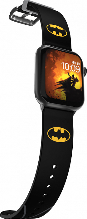 Ремешок MobyFox DC Batman Icon (ST-WNR22DCC2001) для Apple Watch (Black) купить в интернет-магазине icover