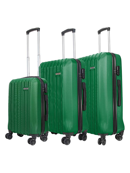 Комплект чемоданов Ridberg Discover L+M+S (Dark Green) купить в интернет-магазине icover