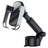 Автодержатель Baseus Rock Solid Kit (WXHW01-B0S) с беспроводной зарядкой (Silver) купить в интернет-магазине icover