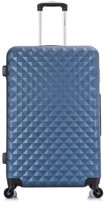 Чемодан L'Case Phatthaya (Dark Blue) размер L купить в интернет-магазине icover