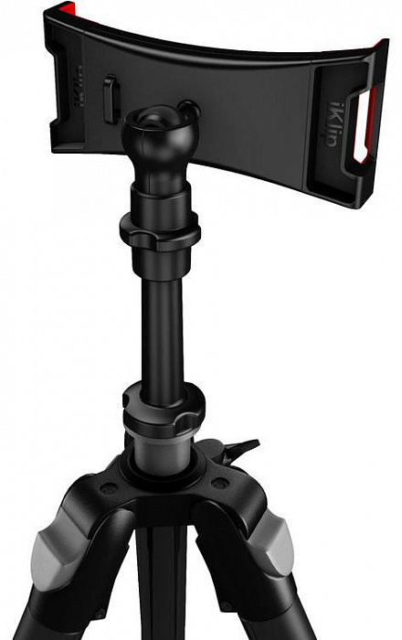Подставка-тренога IK Multimedia iKlip 3 Deluxe (IP-IKLIP-3DLX-IN) для планшета до 12.9'' (Black) купить в интернет-магазине icover