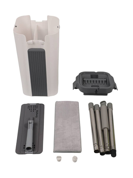 Швабра и ведро Ridberg Scrape Mop Grand 4mop (White/Grey) купить в интернет-магазине icover