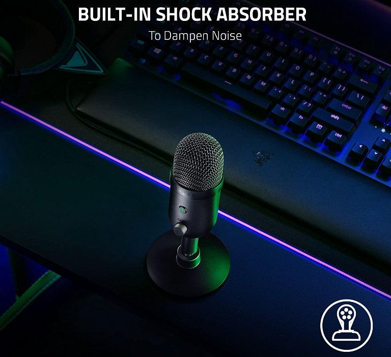 Микрофон Razer Seiren V2 X RZ19-04050100-R3M1 (Black) купить в интернет-магазине icover