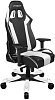 Компьютерное кресло DXRacer OH/KS06/NW (Black/White) купить в интернет-магазине icover