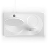 Беспроводное зарядное устройство Belkin 3-in-1 Wireless Charger Special Edition (WIZ004vfWH-APL) для iPhone, AirPods и Apple Watch (White) купить в интернет-магазине icover
