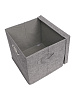Коробка для хранения вещей тканевая Ridberg 30 х 30 х 30 см (Grey) купить в интернет-магазине icover