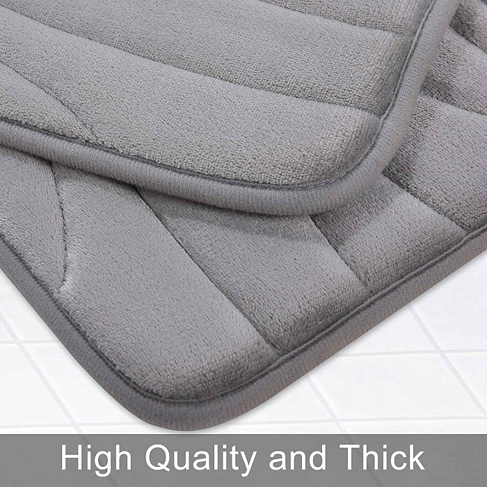 Набор ковриков для ванной Ridberg Bолна 40x60, 50x80 (Grey) купить в интернет-магазине icover