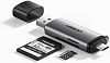 Кардридер UGREEN CM185 (50706) USB-C/USB-A TF/SD (Gray) купить в интернет-магазине icover